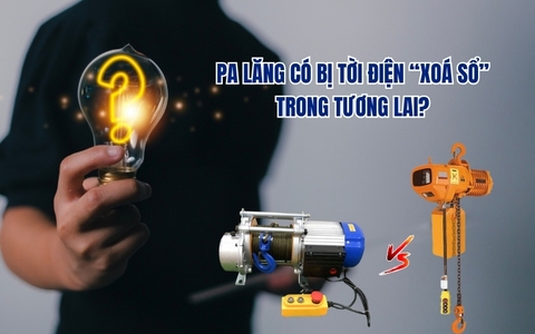 Pa lăng có bị tời điện “xoá sổ” trong tương lai?