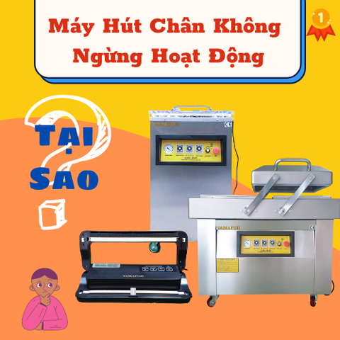 Tại sao máy hút chân không ngừng hoạt động và cách khắc phục