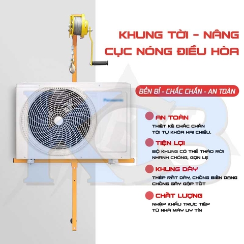 Địa chỉ bán tời nâng cục nóng điều hòa Bắc Ninh