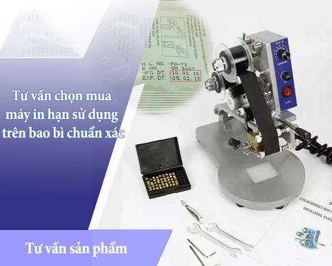 Tư vấn chọn mua máy in hạn sử dụng trên bao bì chuẩn xác