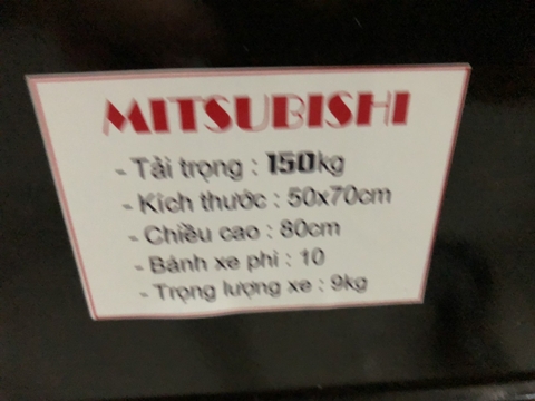 Xe đẩy hàng Mitsubishi  tải 300KG