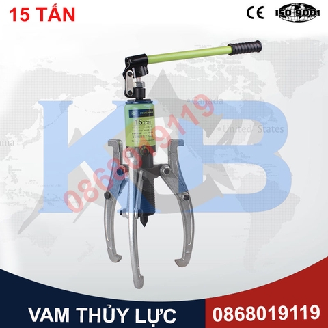 Vam thủy lực 3 chấu ZYL HHL 15T