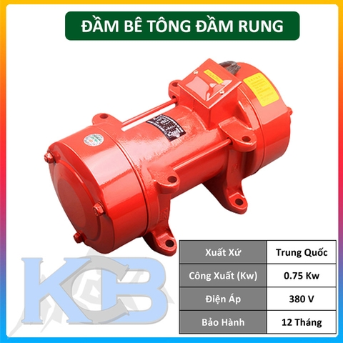 Máy đầm rung bê tông Heng Hu 0.75kw/380v