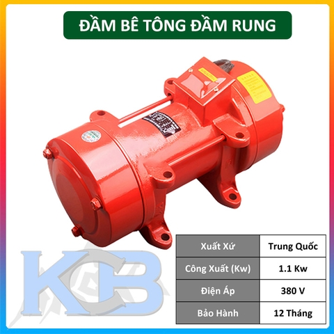 Máy đầm rung bê tông Heng Hu 1.1kw/380v