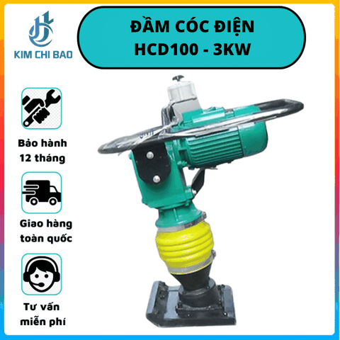 ĐẦM CÓC ĐIỆN HCD100 - 3KW