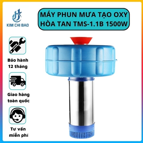 Máy phun mưa tạo oxy hòa tan TMS-1.1B - Thân inox