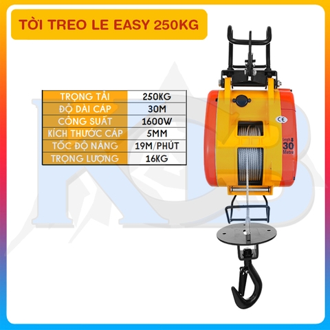 Tời điện LE EASY S250