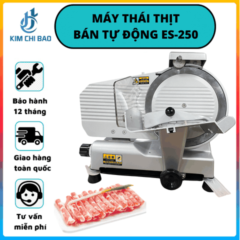 Máy thái thịt đông lạnh bán tự động ES - 250