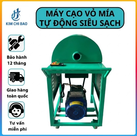Máy Cạo Vỏ Mía Tự Động Siêu Sạch