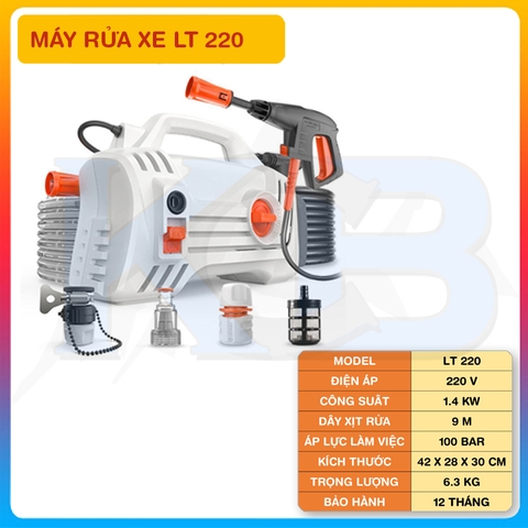 MÁY RỬA XE LUTIAN LT220 1400w