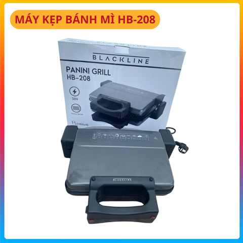 Máy kẹp bánh mỳ Panini Grill HB-208