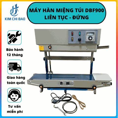 Máy hàn miệng túi tự động DBF900 loại đứng