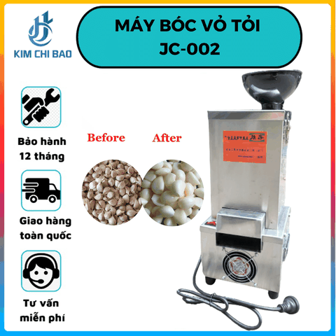 Máy bóc vỏ hành tỏi JC-002