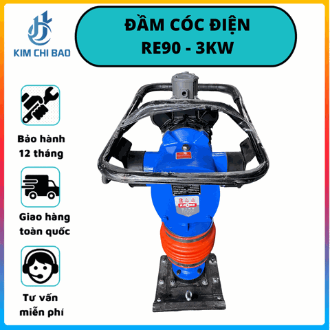 ĐẦM CÓC ĐIỆN RE90 - 3KW