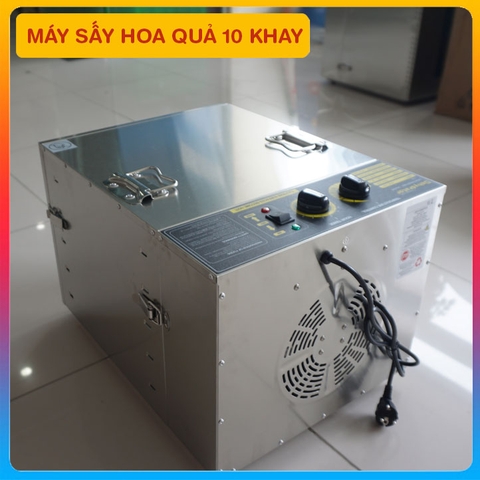 Máy sấy thực phẩm 10 khay