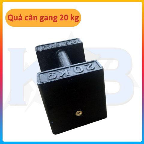 Quả cân gang 20 Kg