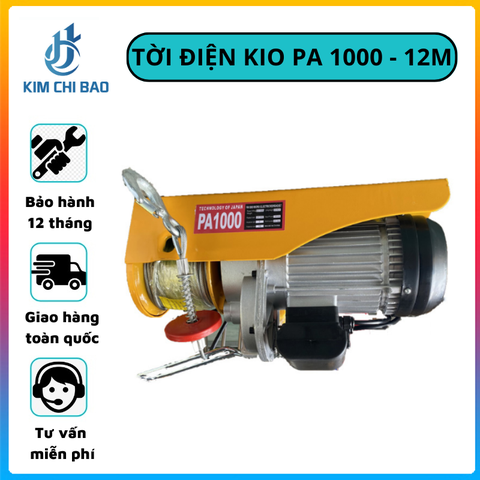 Tời điện KIO PA1000 - 12M