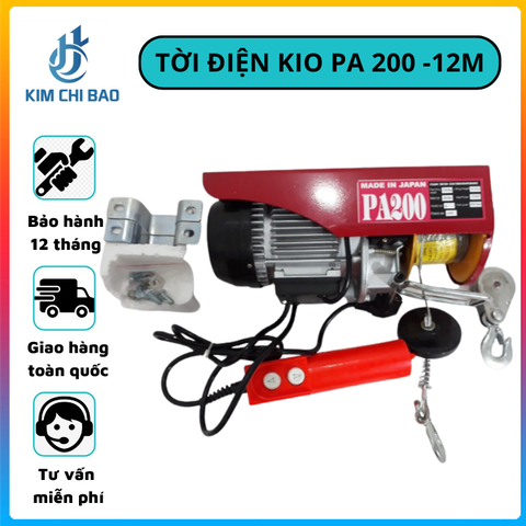 Tời điện KIO PA200 - 12M