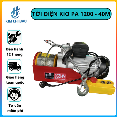 Tời điện KIO PA1200 - 40M