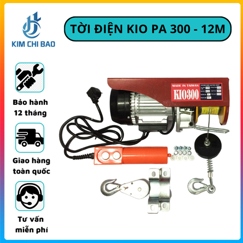 Tời điện KIO PA300 - 12M