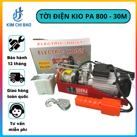 Tời điện KIO PA800 - 30M