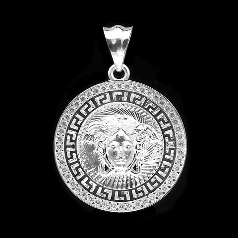 Mặt Day Chuyền Nam Bạc Hiểu Minh Mdn019 Versace
