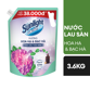 Nước lau sàn Sunlight Tinh dầu Thảo mộc hoa Hạ & Bạc hà túi 3.6kg