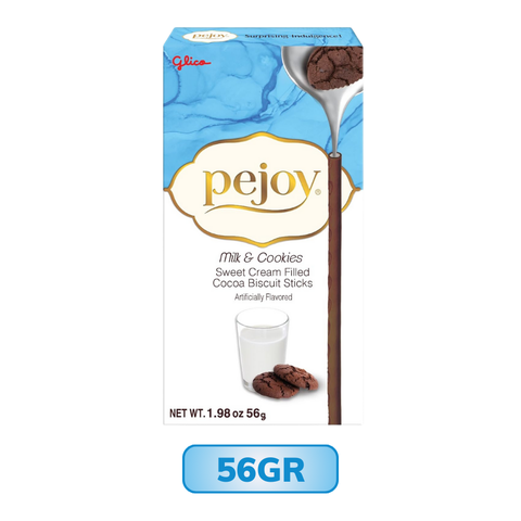 Bánh que Pejoy vị sữa và cookies