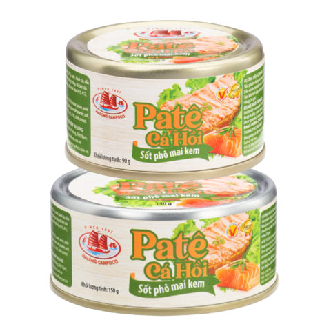  Pate cá hồi sốt phô mai Hạ Long 90G/150G