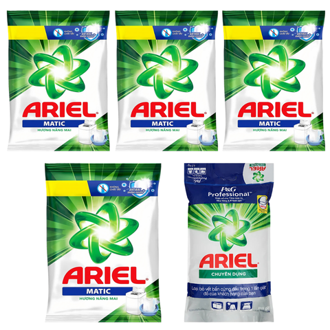 Bột giặt Ariel hương Nắng Mai 330G/ 700G/ 4KG/ 5.2KG/ 8.5KG