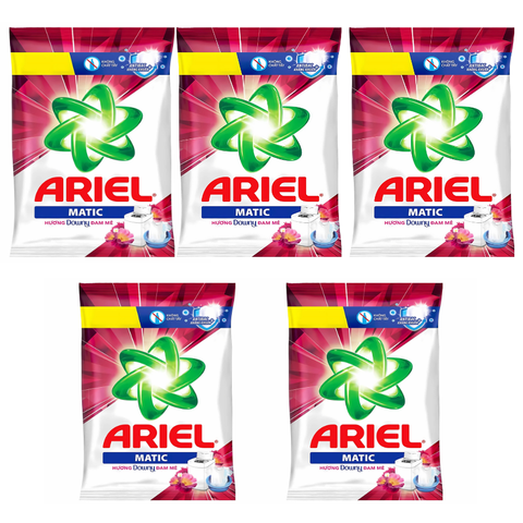 Bột giặt Ariel Sạch hoàn hảo - Khử mùi hôi hương Downy đam mê túi 650G/ 2.4KG/ 3.6KG/ 5KG