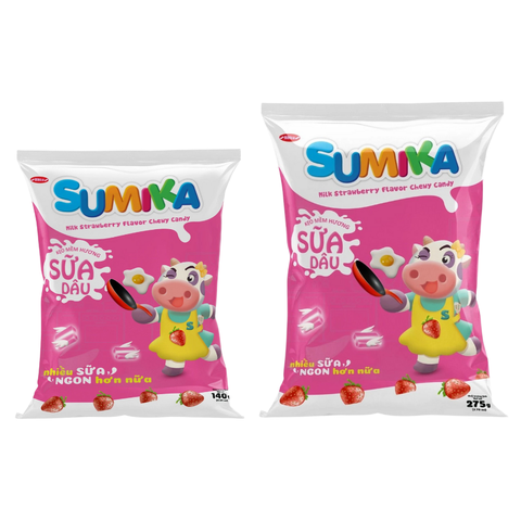 Kẹo Mềm Sữa Sumika Vị Dâu