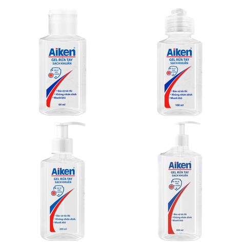 Gel rửa tay sạch khuẩn Aiken