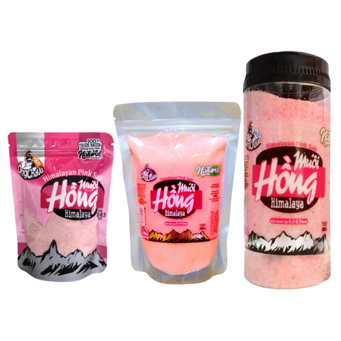 Muối Hồng Himalaya (size 0.2mm-0.5mm) 600G/325G