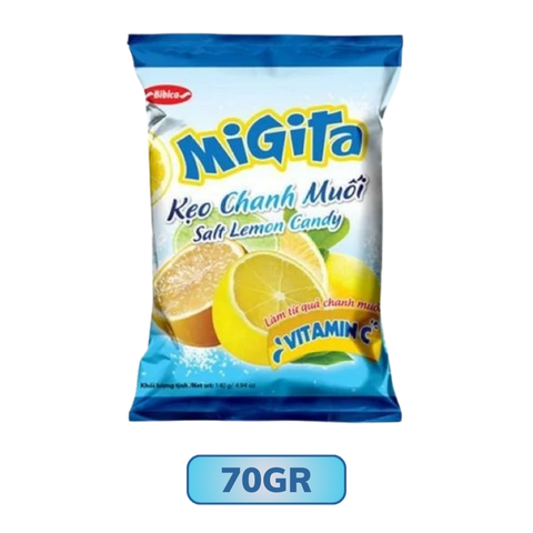 Kẹo Migita hương chanh muối