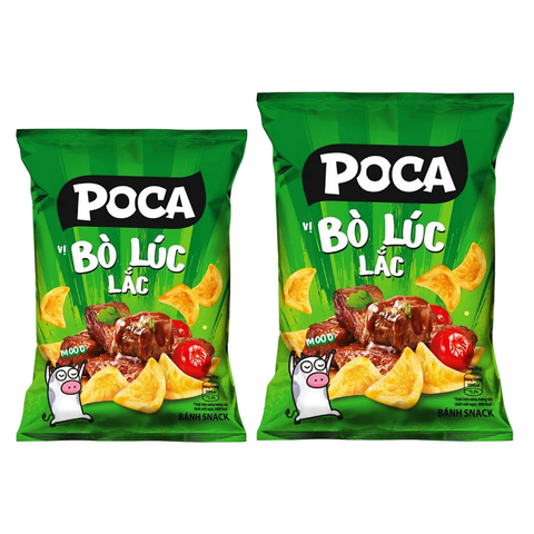 Snack vị bò lúc lắc Poca gói 32G/ 60G