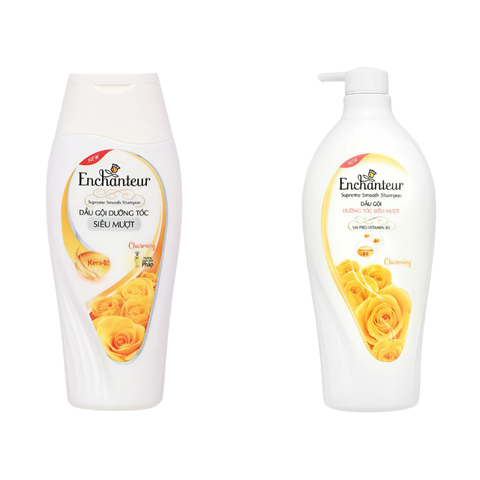 Dầu gội hương nước hoa Enchanteur dưỡng tóc suôn mượt Charming 180G/ 650G