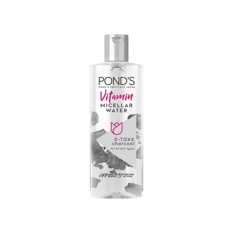 Nước Tẩy Trang Vitamin Và Tinh Than Tre Sạch Sâu  Pond's Micellar Water