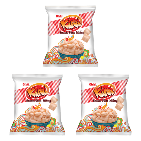 Snack Tôm Miếng Oishi 6G/12G/32G