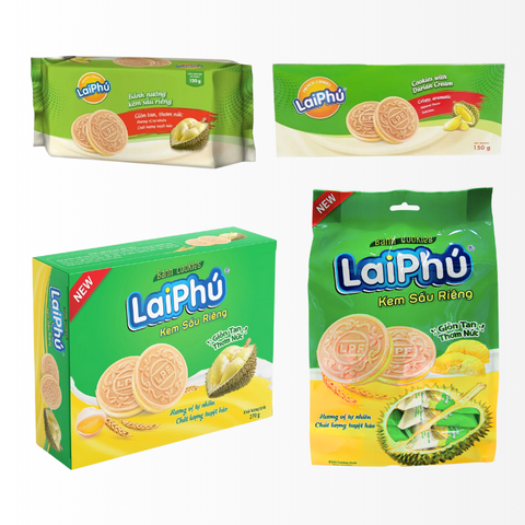 Bánh Cookies Lai Phú Kem Sầu Riêng