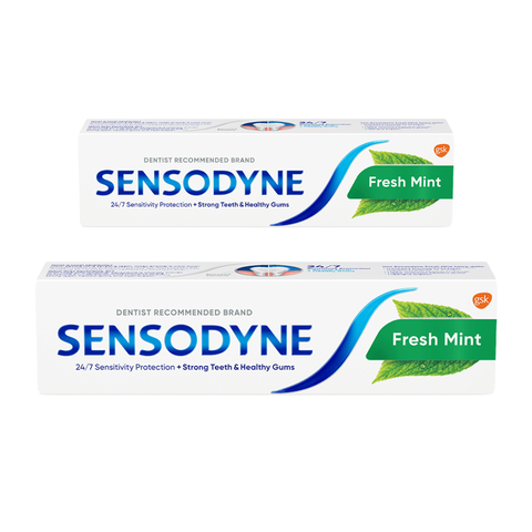 Kem đánh răng Sensodyne Fresh Mint bạc hà the mát