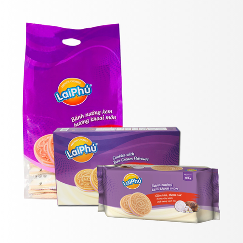Bánh Cookies Lai Phú Kem Khoai Môn