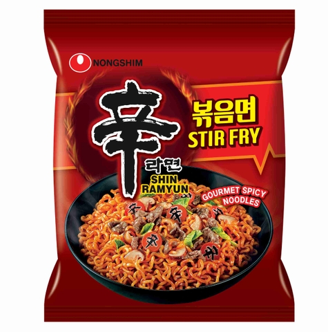 Mì Shin xào Hàn Quốc dạng gói 131g