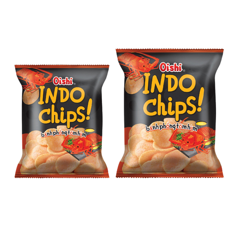 Oishi Snack Indo Chips bánh phồng tôm Hùm 32G/68G