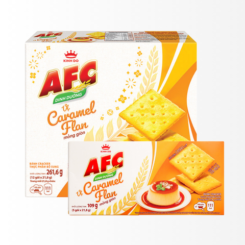 Bánh AFC Vị Caramel Flan