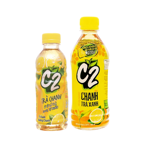 Trà xanh C2 hương chanh 255ML/360ML