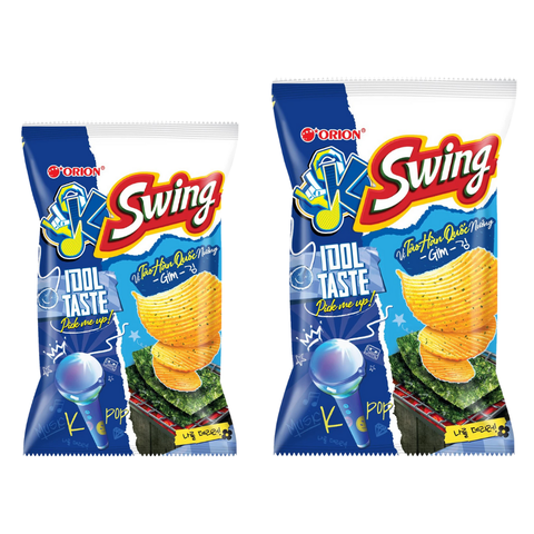 Snack Swing Vị Tảo Hàn Quốc Gói 56G/ 90G