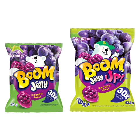Kẹo dẻo BOOM hương Nho