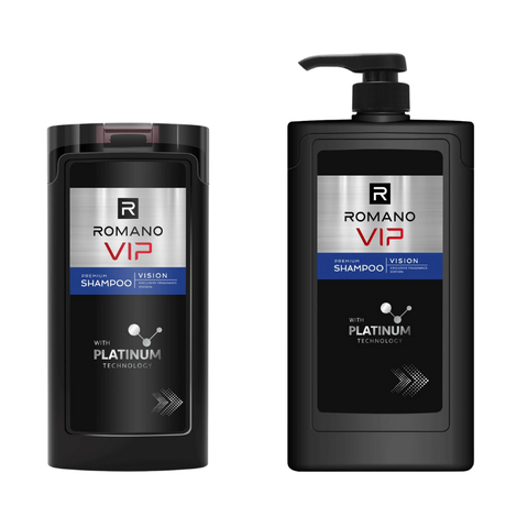 Dầu gội hương nước hoa cao cấp Romano Vip Vision 180G/ 650G