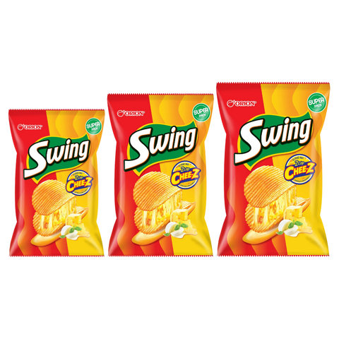 Snack phô mai 2 lớp Swing gói 30G/ 56G/ 90G